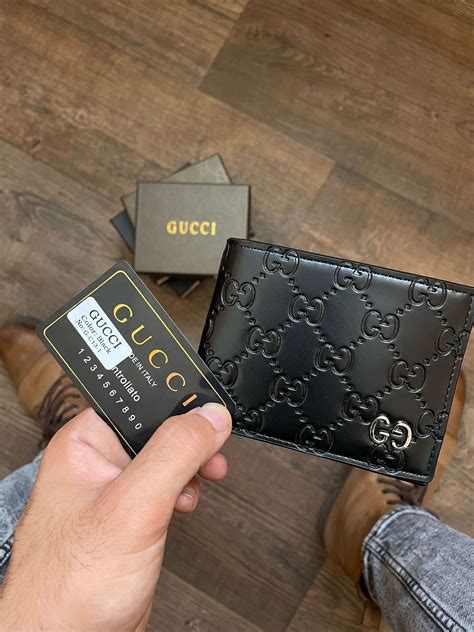 portefeuille gucci homme pas cher|portauille gucci homme.